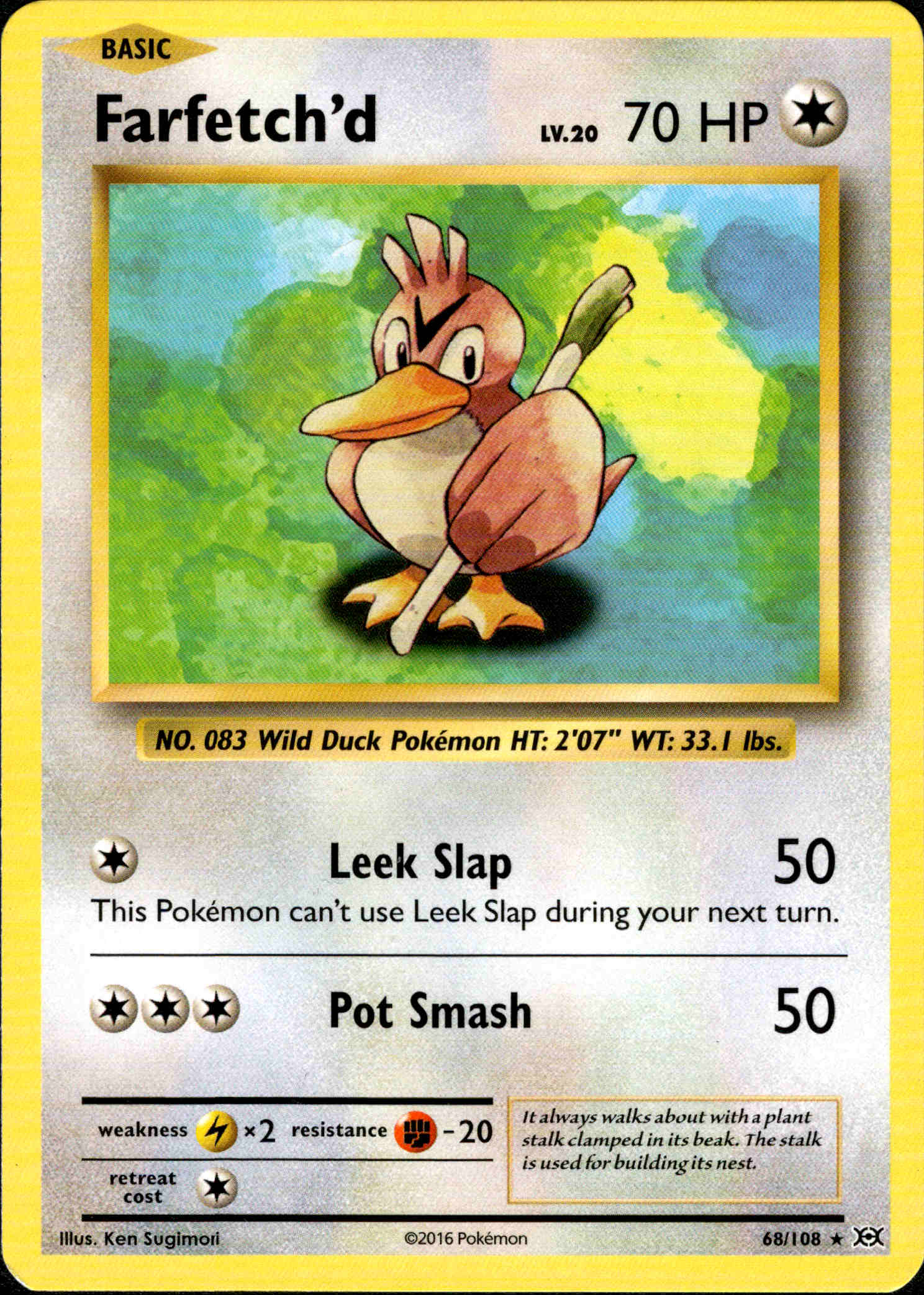 Farfetch'd - 68/108 - Evolutions - Card Cavern