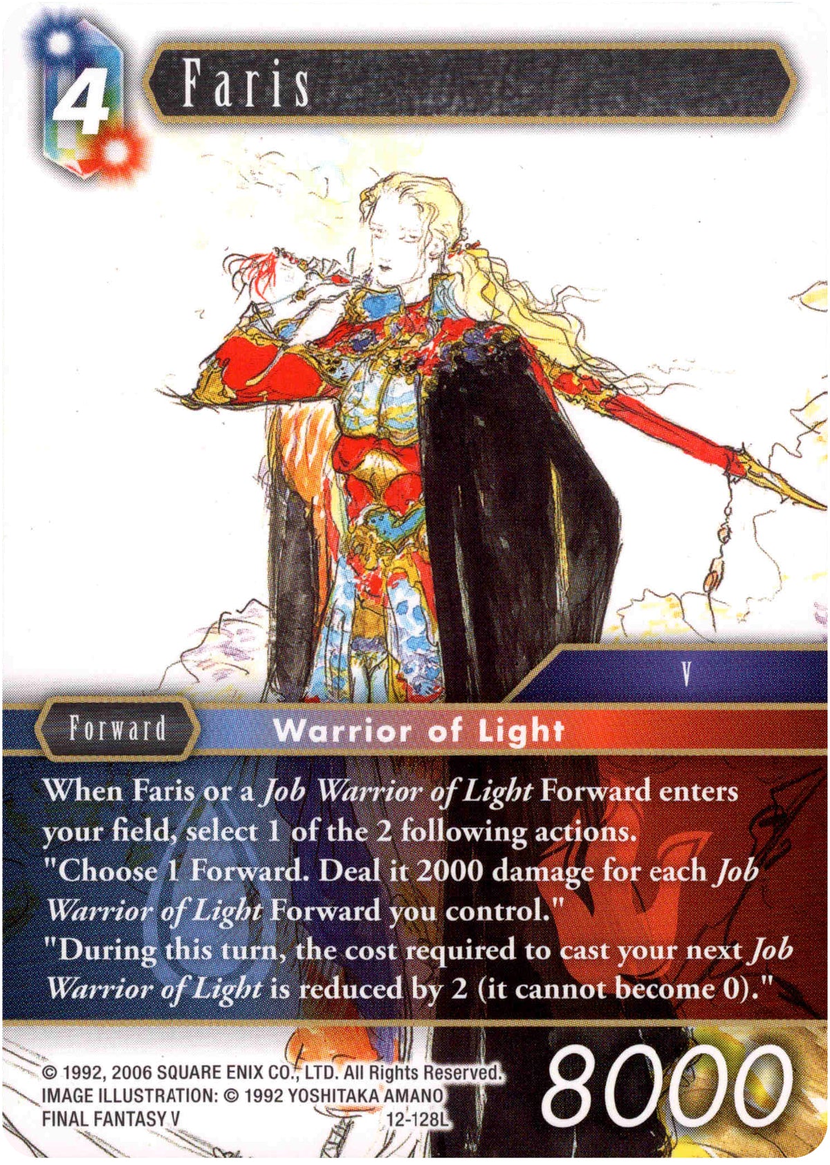 Faris - 12-128L - Opus XII - Card Cavern