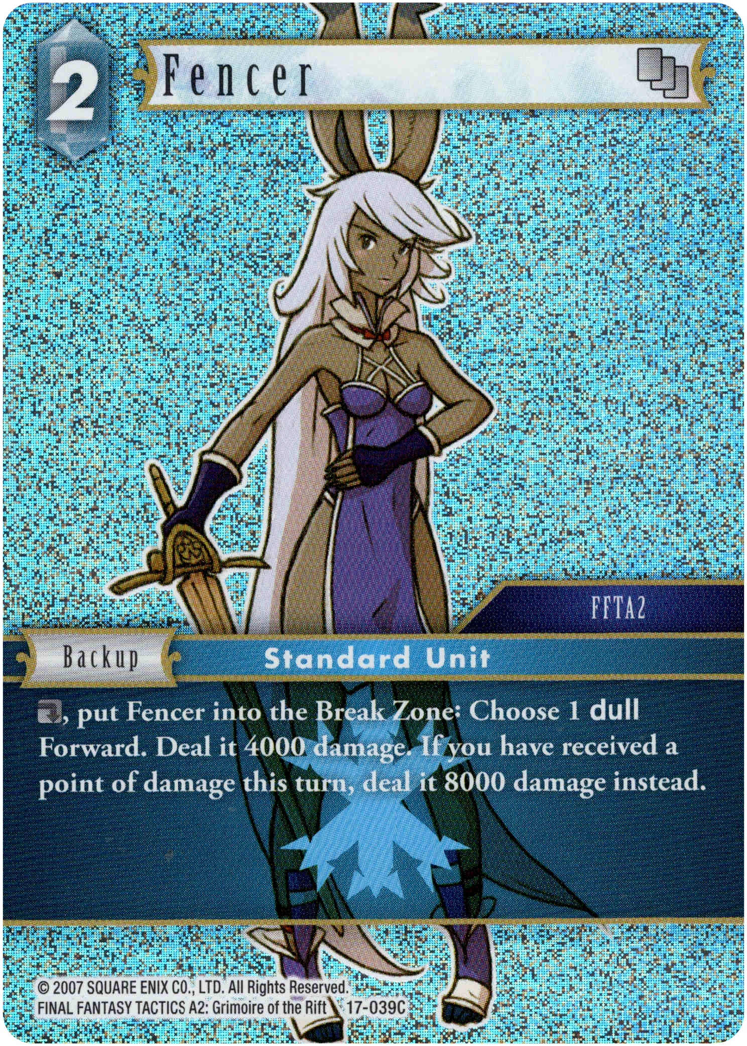 Fencer - 17-039C - Rebellion's Call - Foil - Card Cavern