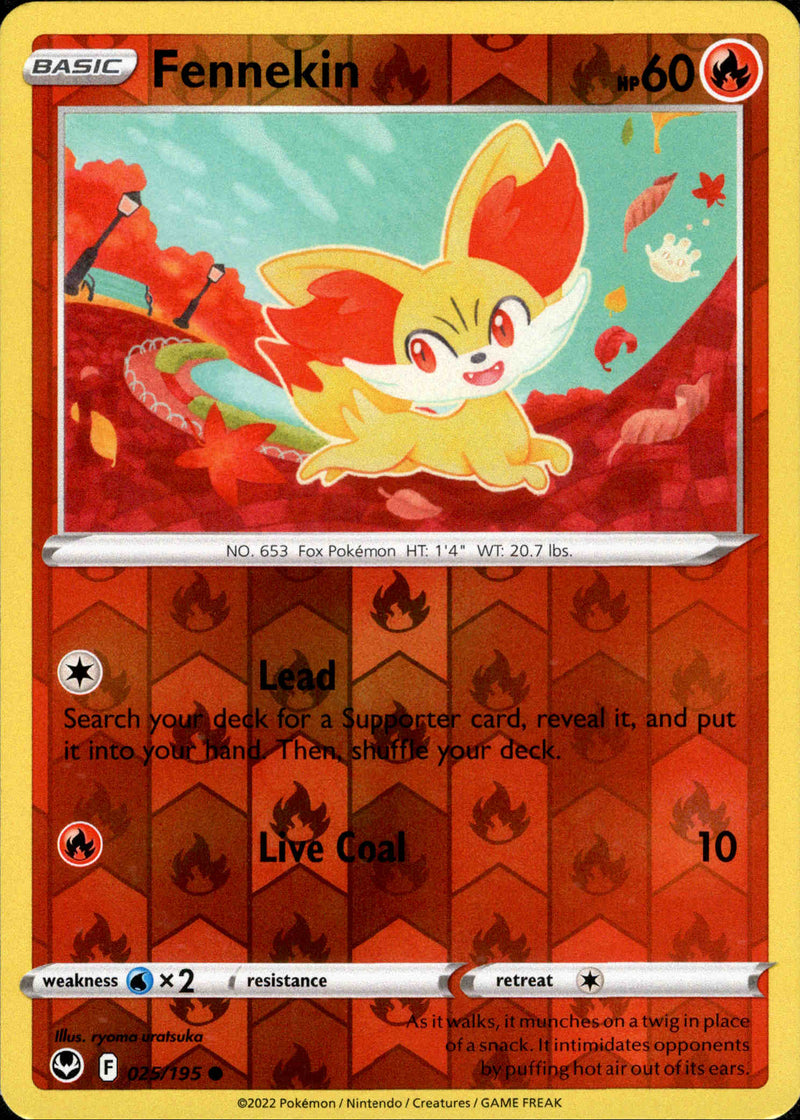 Fennekin (025/195) [Sword & Shield: Silver Tempest] Near Mint