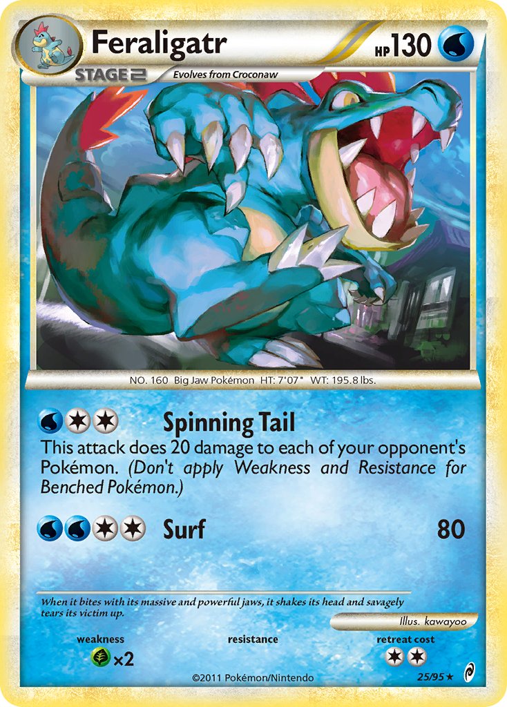 Feraligatr - 25/95 - Call of Legends - Card Cavern