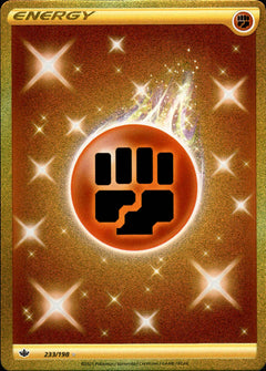 Fighting Energy Secret Rare - 233/198 - Chilling Reign - Holo - Card Cavern
