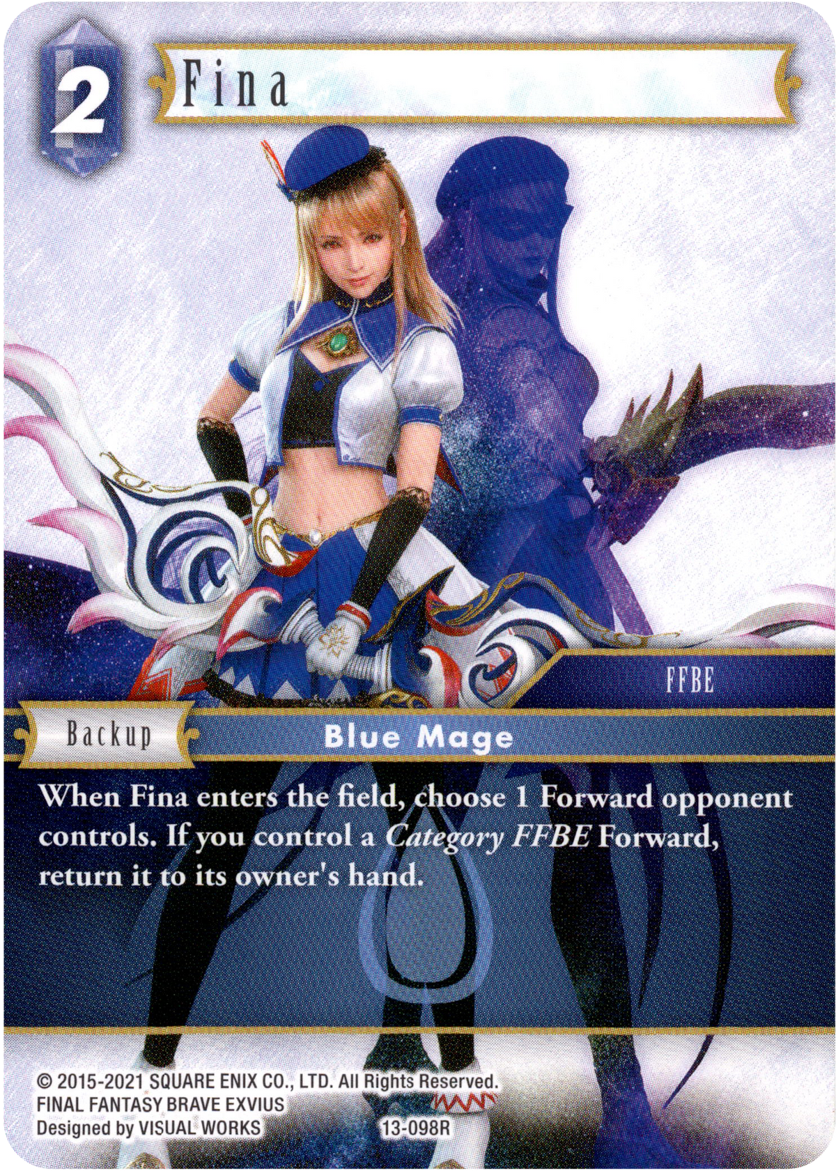 Fina - 13-098R - Opus XIII - Card Cavern