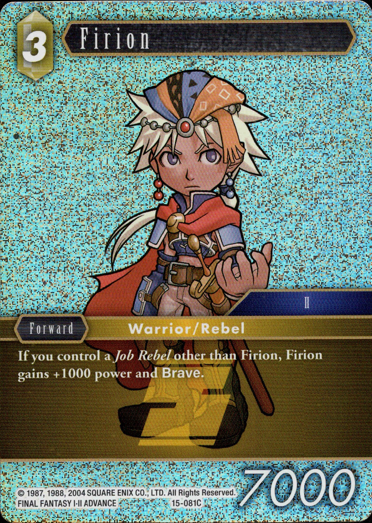 Firion - 15-081C - Crystal Dominion - Foil - Card Cavern