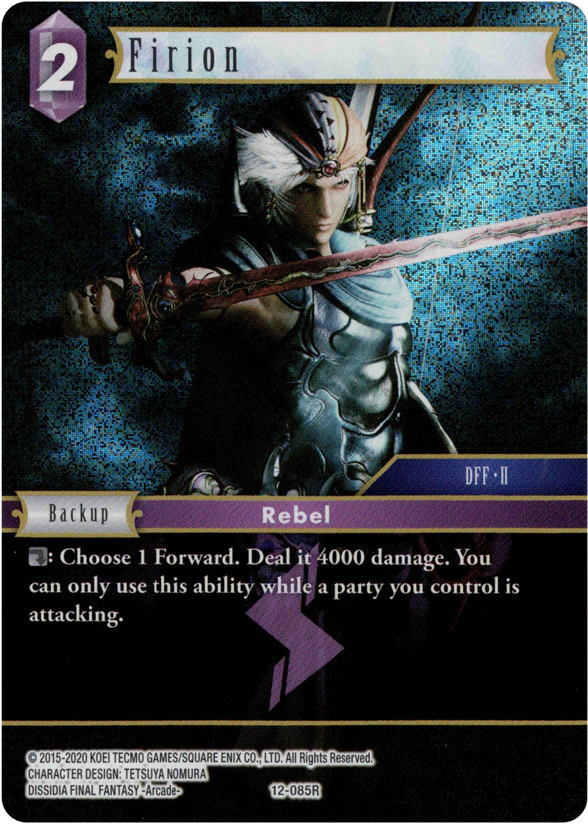 Firion - 12-085R - Opus XII - Foil - Card Cavern