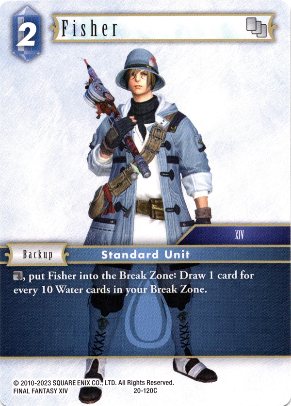 Fisher - 20-120C - Dawn of Heroes - Card Cavern