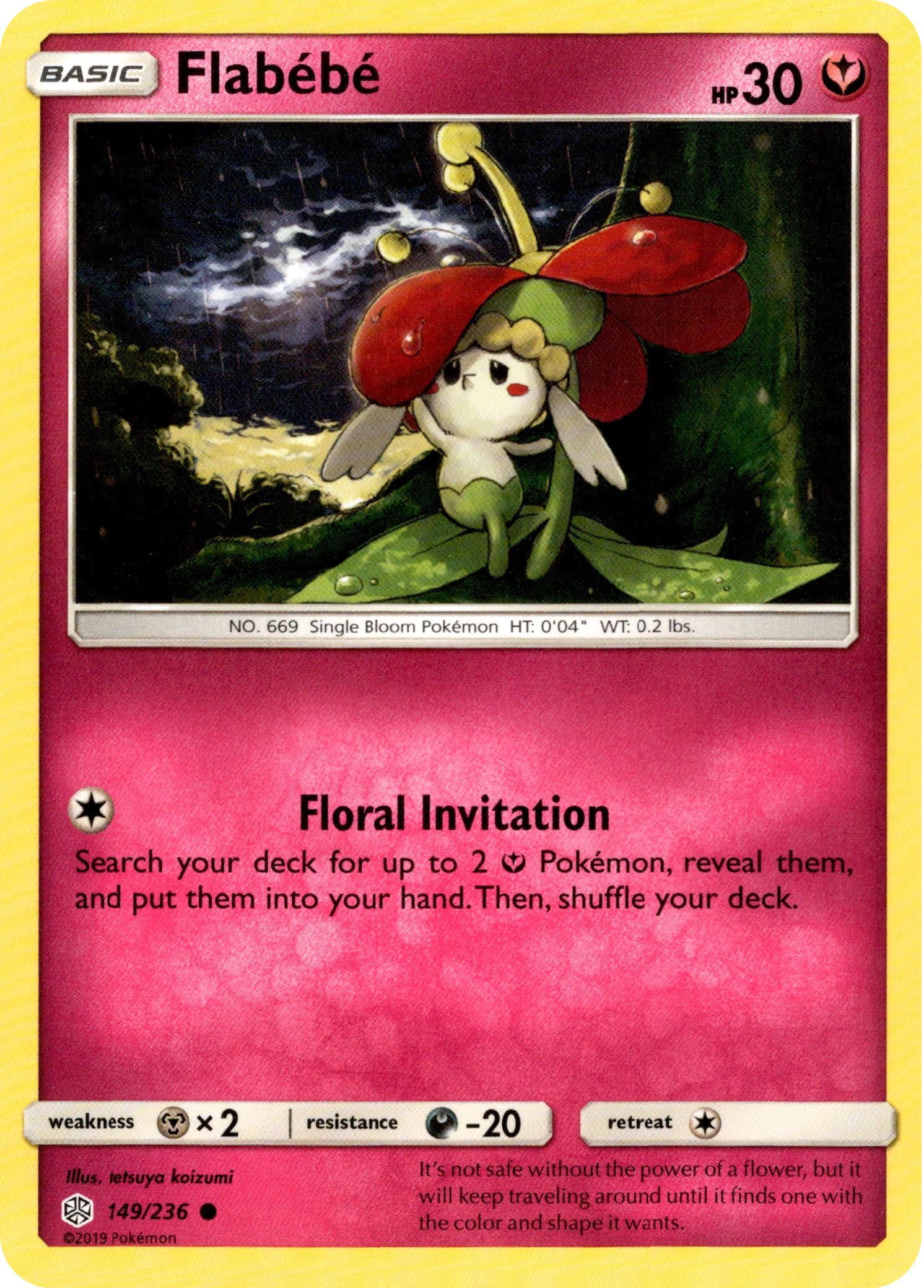 Flabebe - 149/236 - Cosmic Eclipse - Card Cavern