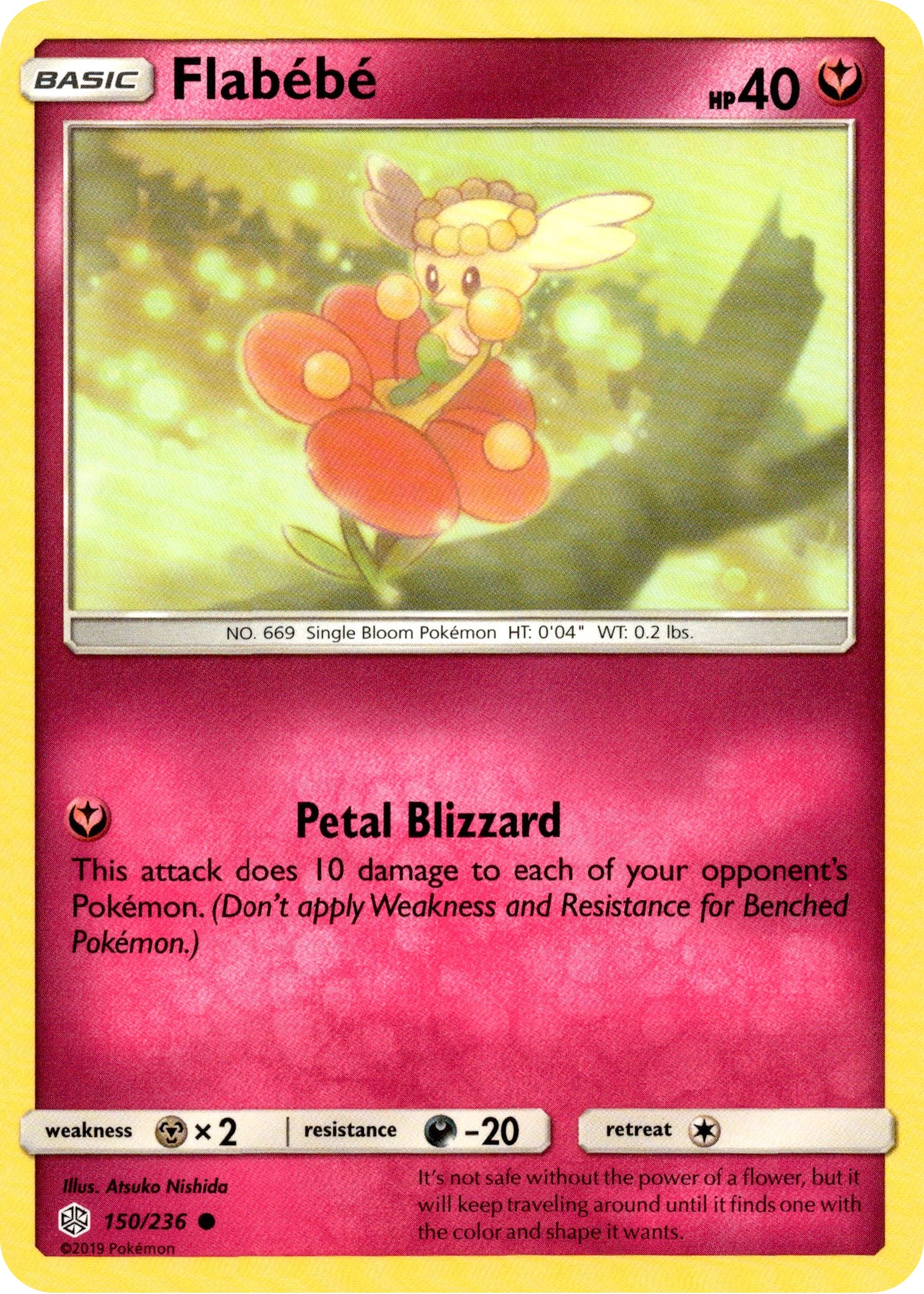 Flabebe - 150/236 - Cosmic Eclipse - Card Cavern