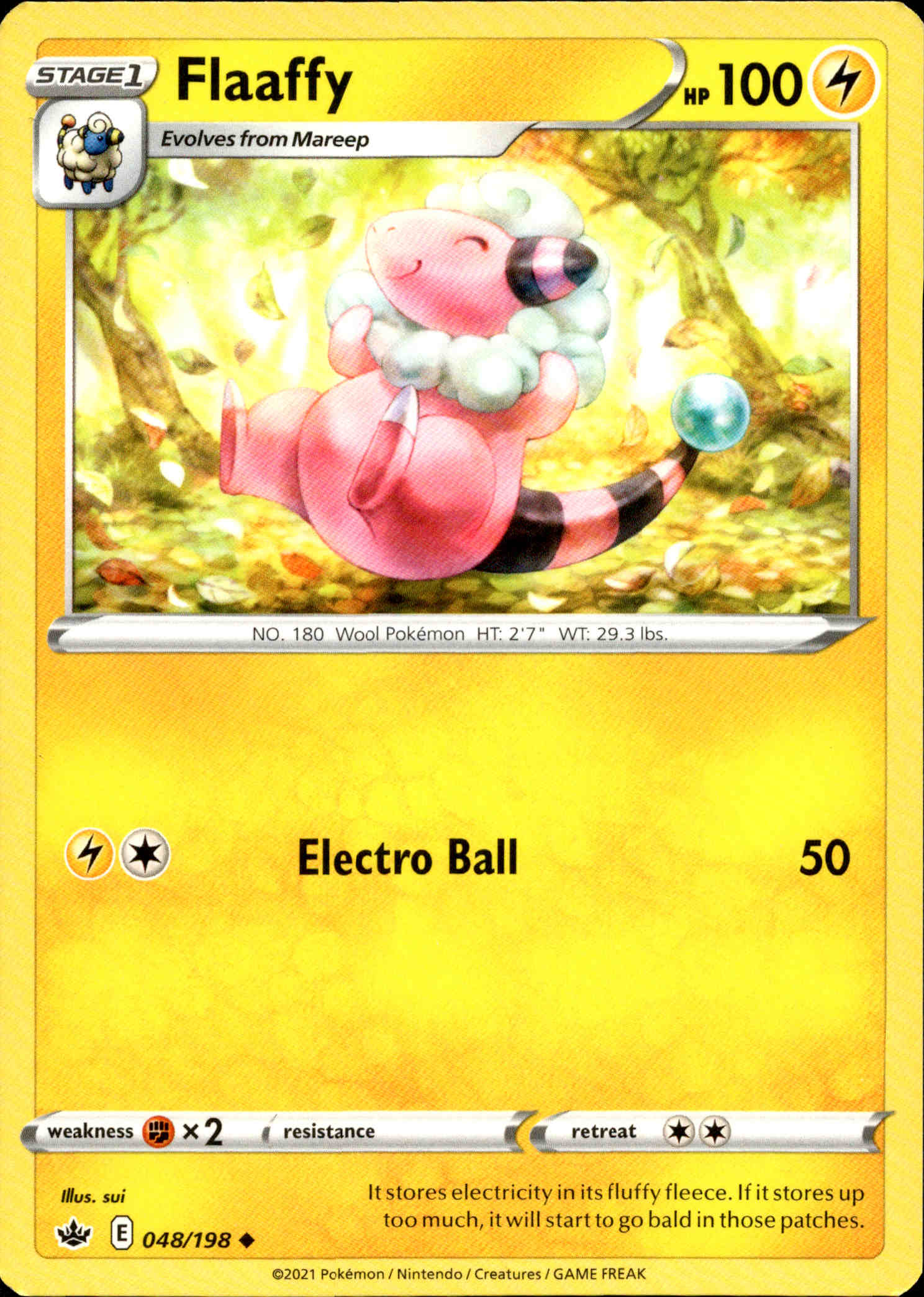 Flaaffy - 048/198 - Chilling Reign - Card Cavern