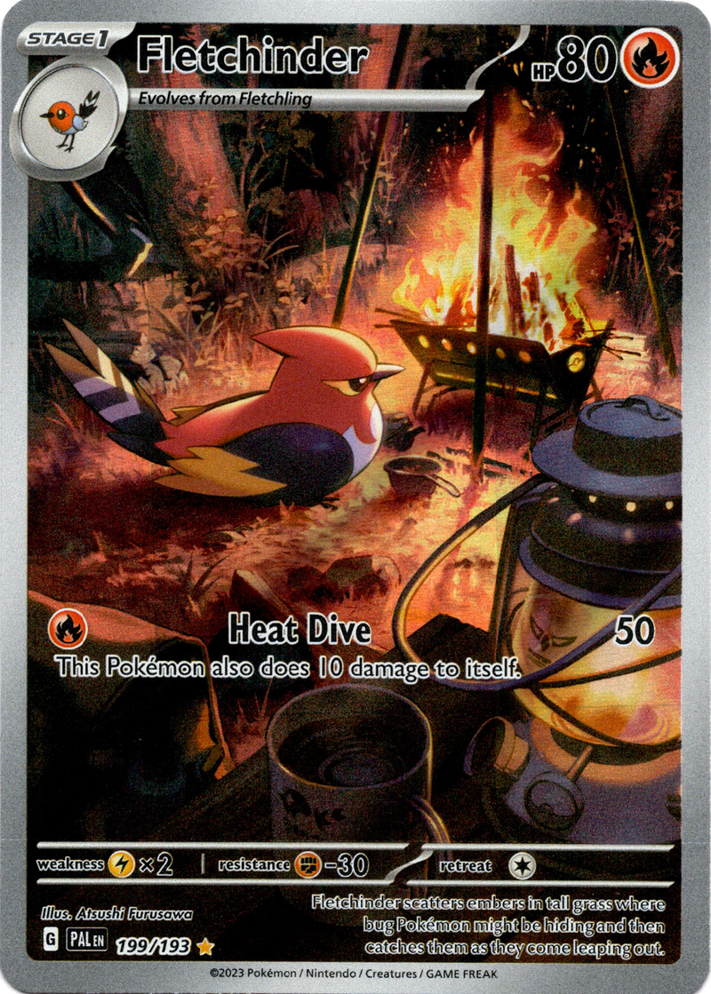 Fletchinder - 199/193 - Paldea Evolved