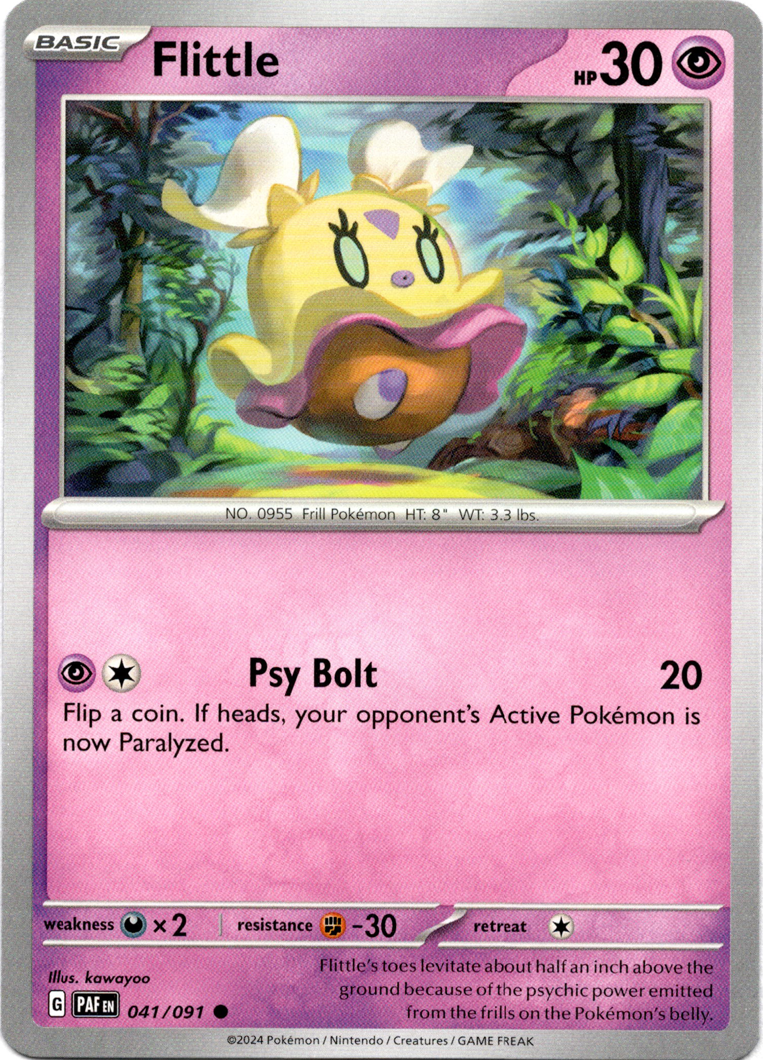 Flittle - 041/091 - Paldean Fates - Card Cavern