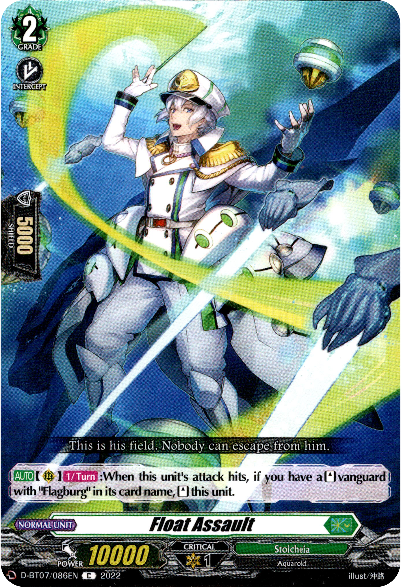 Float Assault - D-BT07/086EN - Raging Flames Against Emerald Storm - Card Cavern