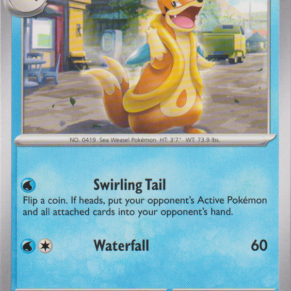 pokemon card floatzel - 049/197 Brilliant Stars Singles Style:Paradox Power Changing Creature Types in Zootopie
