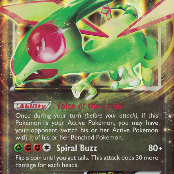 pokemon card flygon ex Flygon EX - XY61
