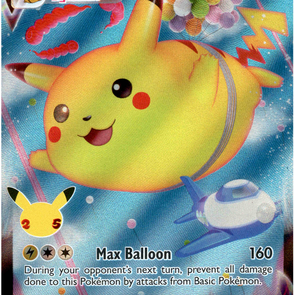 Flying Pikachu VMAX - 007/025 - Celebrations - Holo Card Cavern Trading Cards, LLC Flying Pikachu VMAX - 007/025 - Celebrations - Holo Card Cavern Trading Cards, LLC
