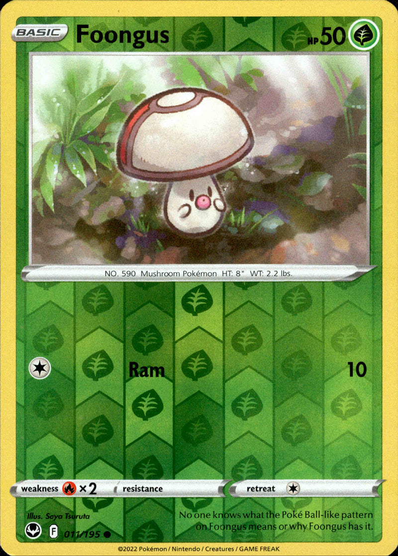 foongus pokemon card Foongus - 011/195 - Silver Tempest