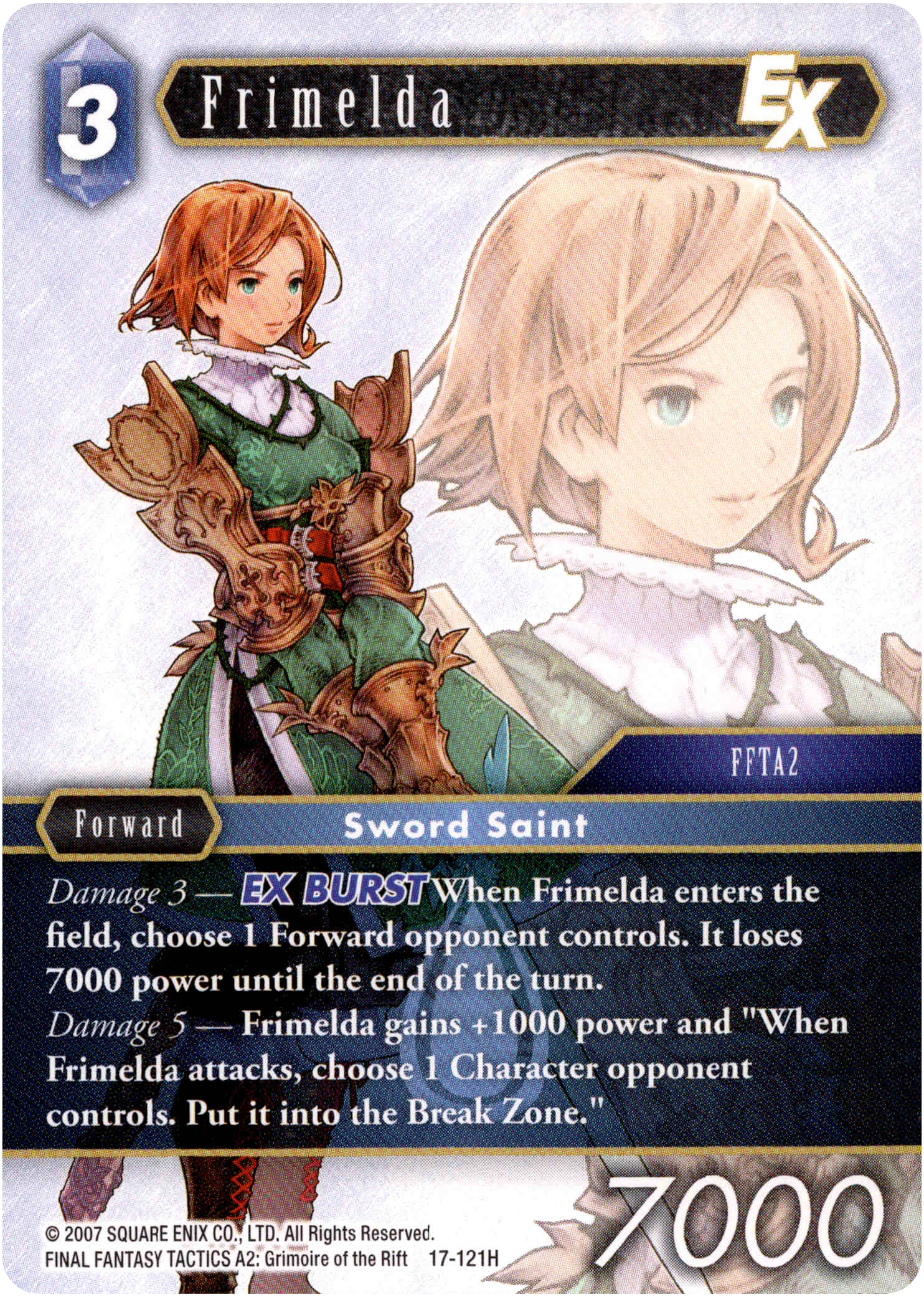 Frimelda EX - 17-121H - Rebellion's Call - Card Cavern