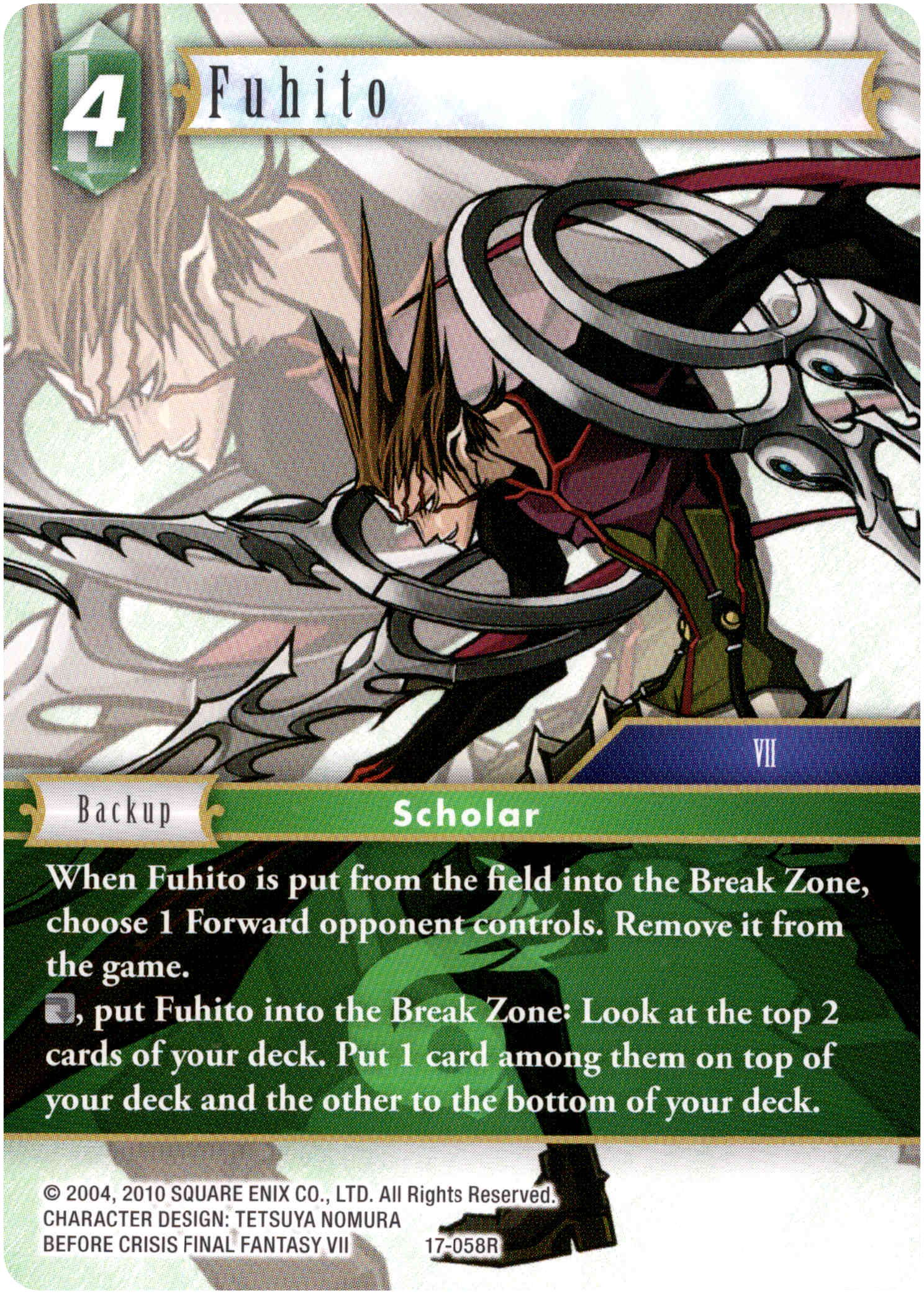 Fuhito - 17-058R - Rebellion's Call - Card Cavern