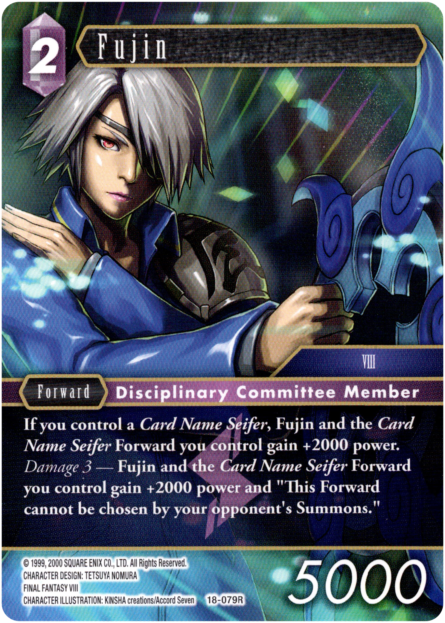 Fujin - 18-079R - Resurgence of Power - Card Cavern