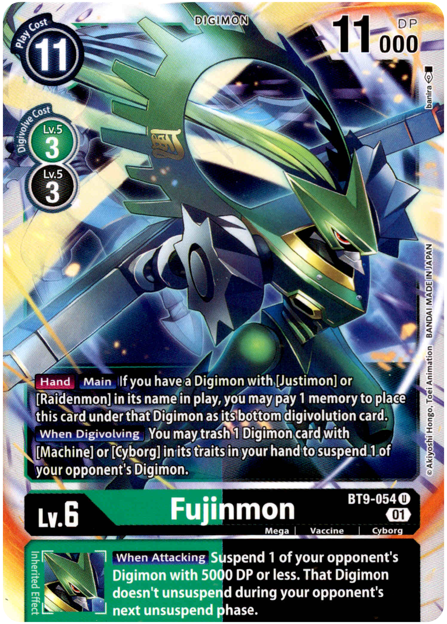 Fujinmon - BT9-054 U - X Record - Card Cavern