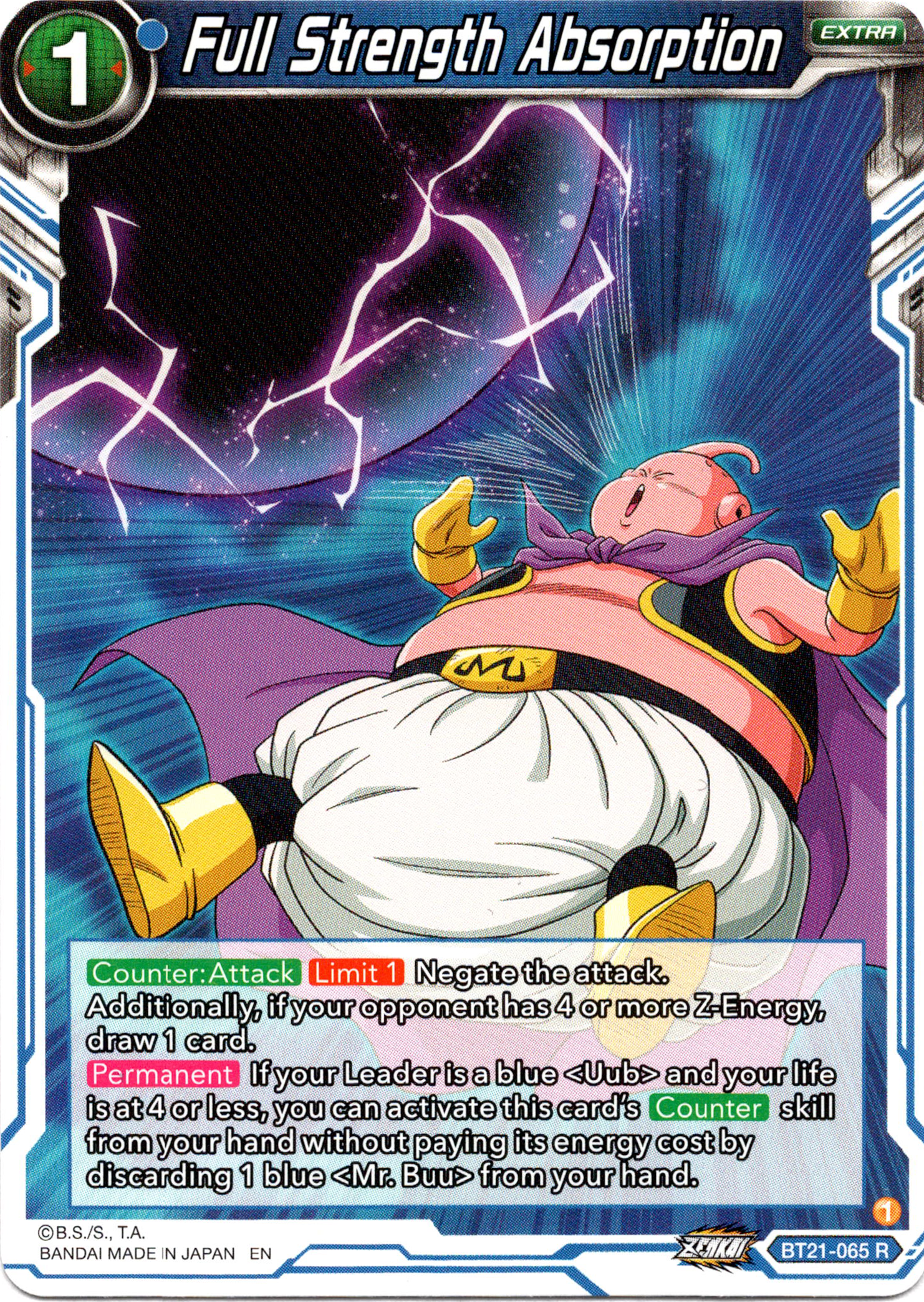 Full Strength Absorption - BT21-065 - Wild Resurgence - Card Cavern