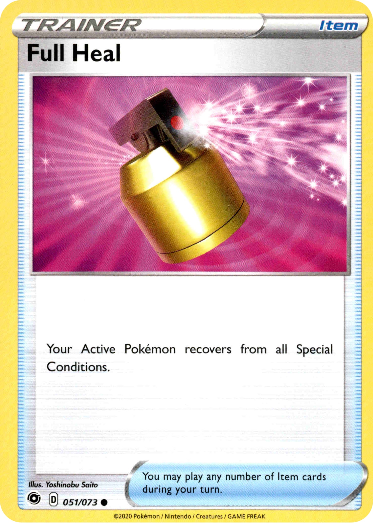 Full Heal - 51/73 - Champion's Path - Card Cavern