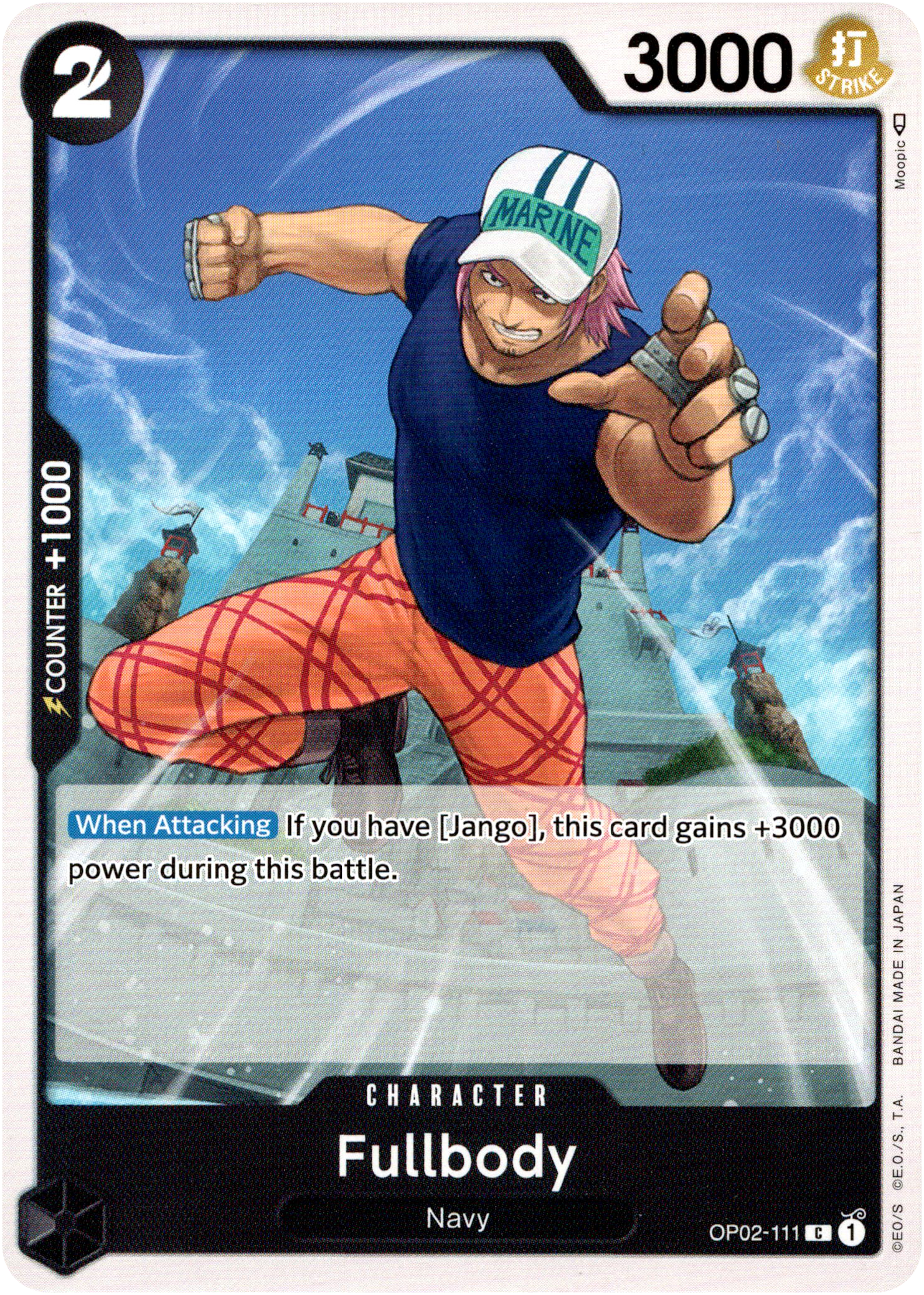 Fullbody - OP02-111 - Paramount War - Card Cavern