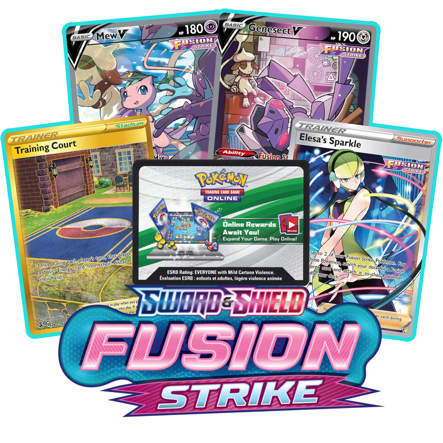 Fusion Strike PTCGL Code - Card Cavern