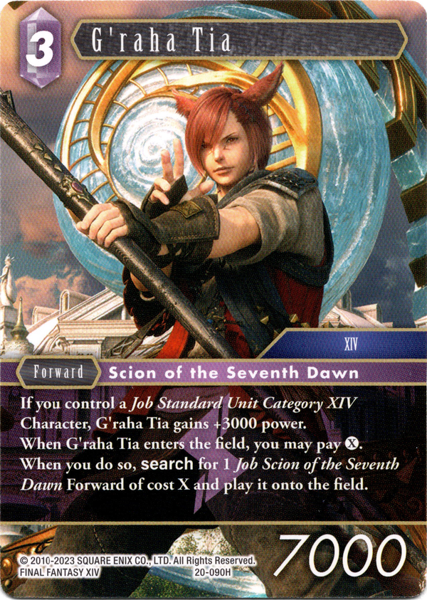 G'raha Tia - 20-090H - Dawn of Heroes - Card Cavern