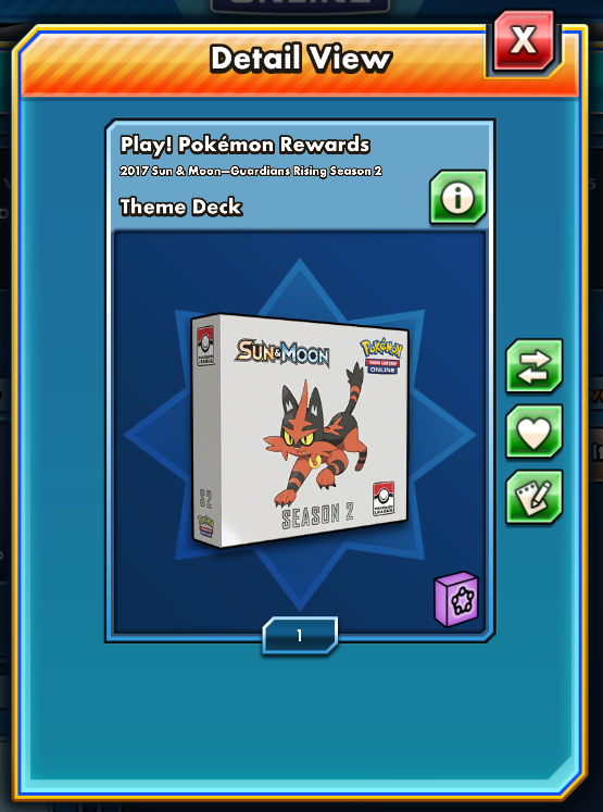 Guardians Rising League Season 2 PTCGO Code - Card Cavern
