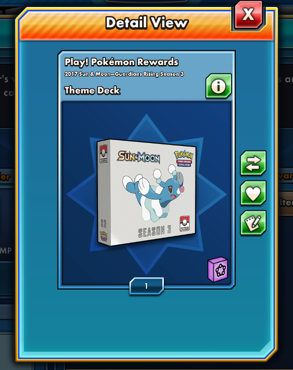 Guardians Rising League Season 3 PTCGO Code - Card Cavern