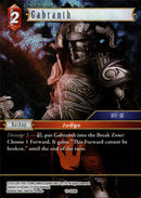 Gabranth - 14-009R - Opus XIV - Foil - Card Cavern