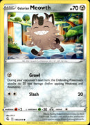 Galarian Meowth - 180/264 - Fusion Strike - Card Cavern