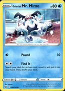 Galarian Mr. Mime - 034/163 - Battle Styles - Card Cavern