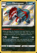 obstagoon pokemon card Trading Game S4a 279/190 S Galarian (Rank A) Darkness Ability Untamed Shout When you play this Pokmon from your hand to evolve 1 of your Pokmon during your turn Pokemon Card - Galarian Obstagoon