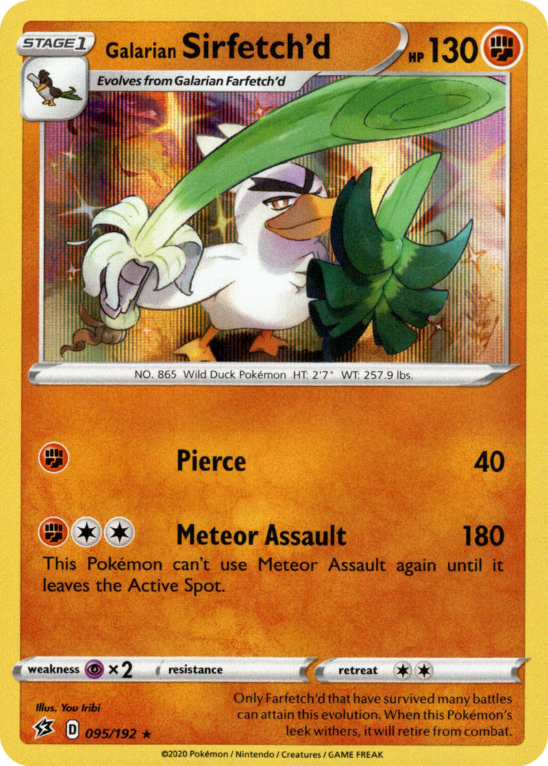 Galarian Sirfetch'd - 95/192 - Rebel Clash
