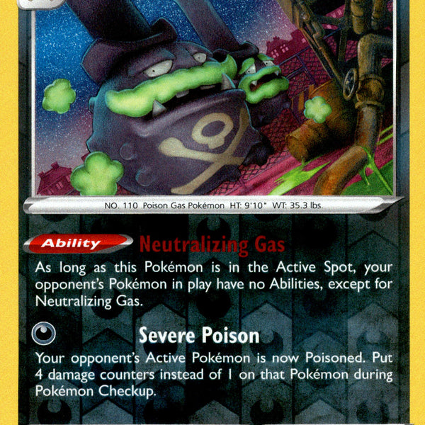 galarian weezing pokemon card 4x and 4x Koffing. That's it that's the whole deck Colorless Artist Galarian Weezing - 113/192 -