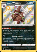Galarian Weezing - SV077/SV122 - Shining Fates - Holo - Card Cavern