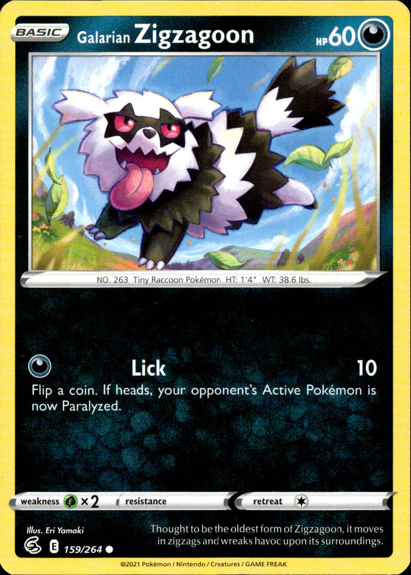 Galarian Zigzagoon - 159/264