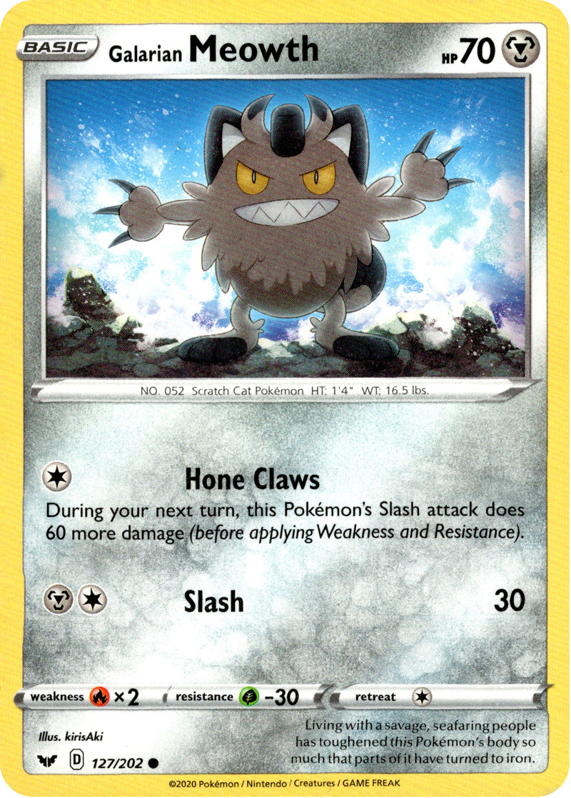 Galarian Meowth - 127/202