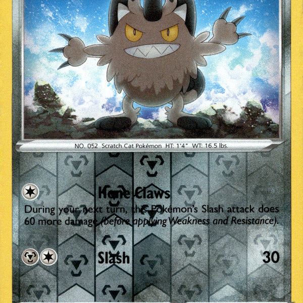 Galarian Meowth - 127/202 - Sword & Shield - Reverse Holo Card Cavern Trading Cards, LLC Galarian Meowth - 127/202 - Sword & Shield - Reverse Holo Card Cavern Trading Cards, LLC