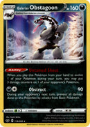 Galarian Obstagoon - 119/202 - Sword & Shield - Holo - Card Cavern