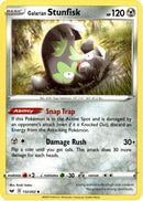 galarian stunfisk pokemon card 2020 S4a Shiny Star V Reverse Glossy Holo #128/190 Uncommon Card Type Galarian Stunfisk - 132/202 -