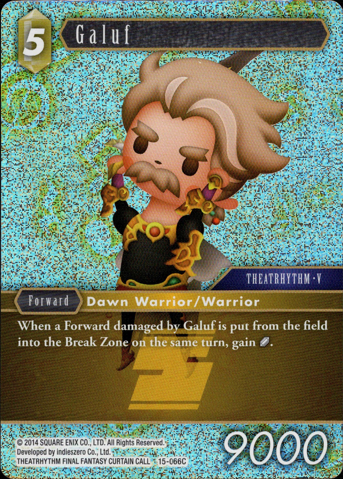 Galuf - 15-066C - Crystal Dominion - Foil - Card Cavern