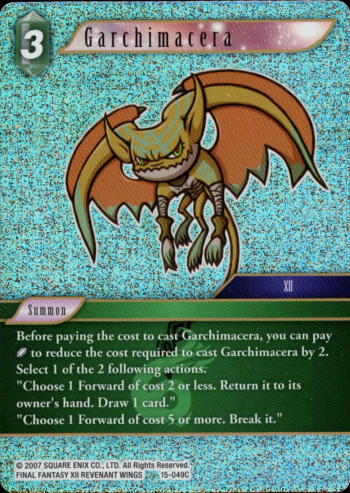Garchimacera - 15-049C - Crystal Dominion - Foil - Card Cavern
