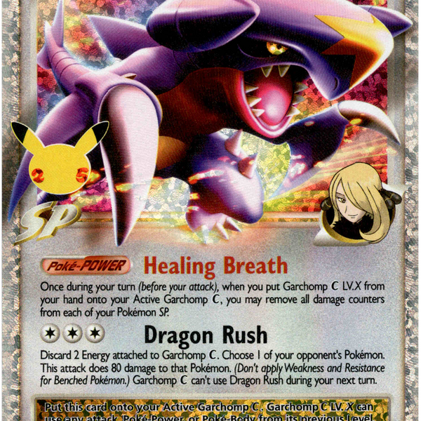 garchomp pokemon card price Garchomp Pokémon C LV.X (Classic Collection) - 145/147