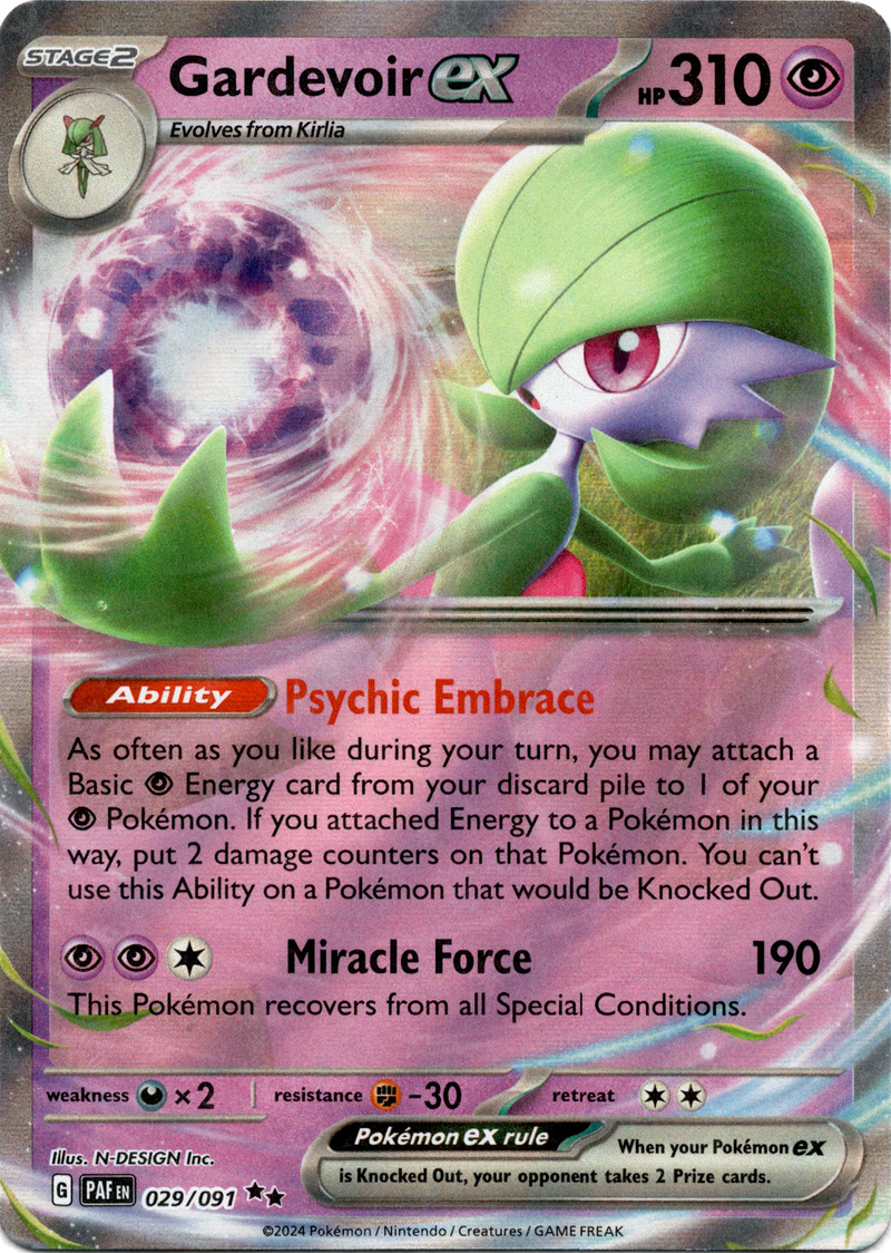 Coffret Gardevoir Ex - Cartes Pokémon Scarlet Violet 4.5 Destinées De Paldea