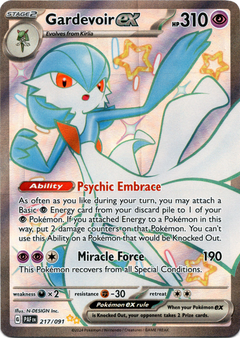 Gardevoir ex - 217/091 - Paldean Fates - Holo - Card Cavern