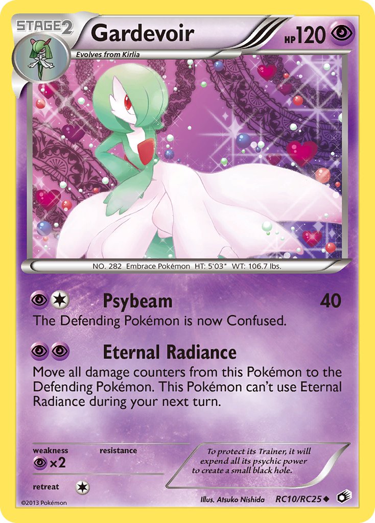 Gardevoir - RC10/RC25 - Legendary Treasures - Holo - Card Cavern