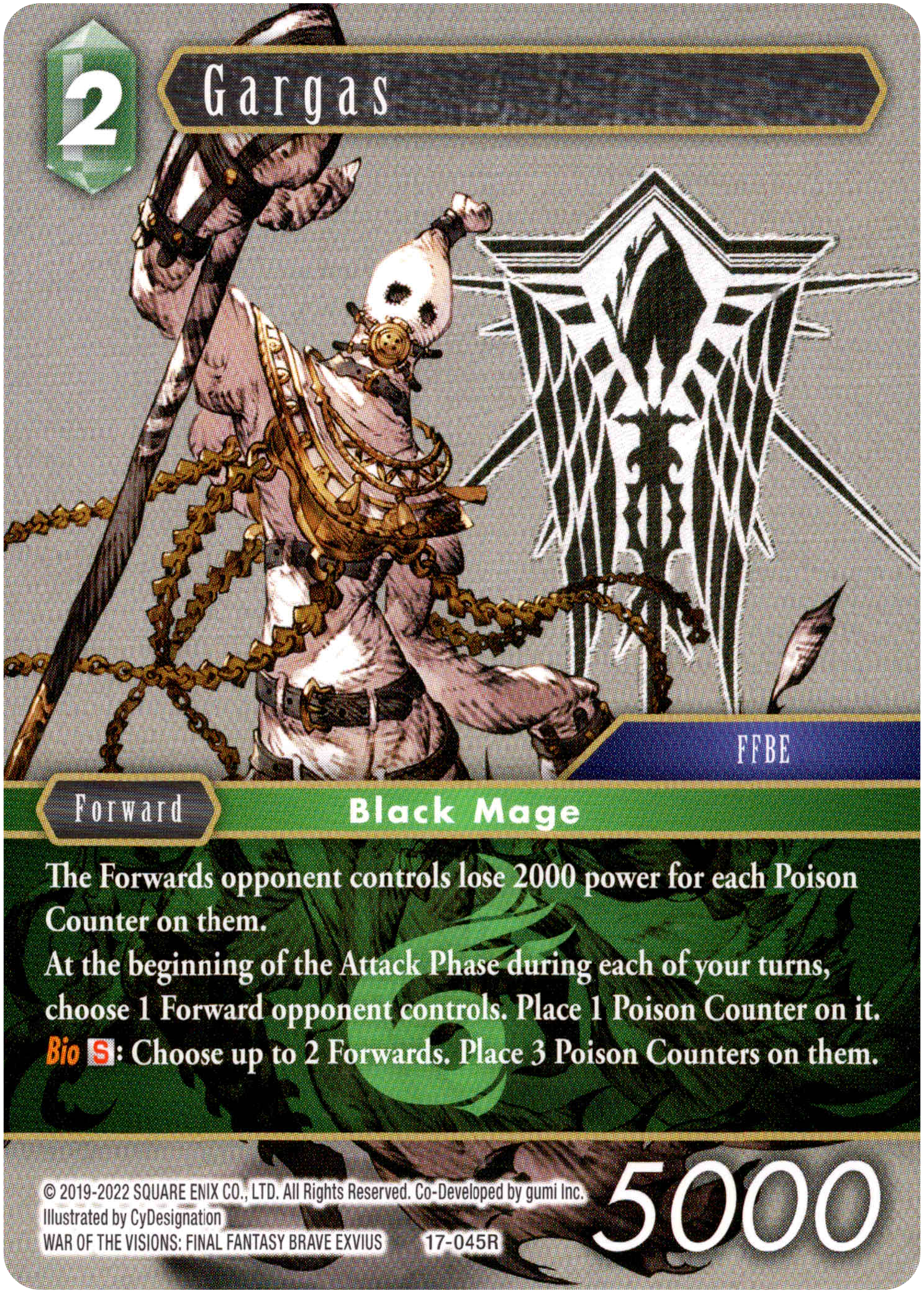 Gargas - 17-045R - Rebellion's Call - Card Cavern